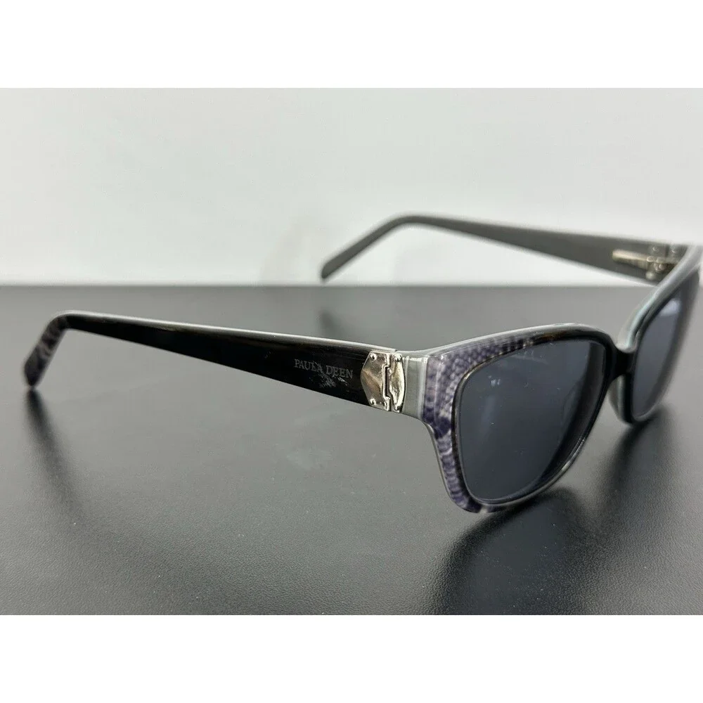 Paula Deen Eyewear PD862-1 54-16-140 Gray & Black Snake Pattern Frames (C3-16)